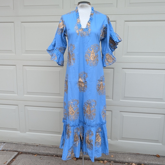 FITZROY & WILLA maxi dress caftan S